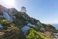 Cape Point Lighthouse in Cape Town Royalty Free Stock Photo