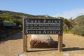 Cape Point sign, Cape Peninsula, Cape Town, South Africa Royalty Free Stock Photo