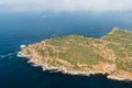 Cape Point South Africa aerial view Royalty Free Stock Photo