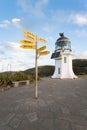 Cape Reinga Lighthouse in New Zealand Royalty Free Stock Photo