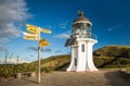 Cape Reinga Lighthouse Royalty Free Stock Photo