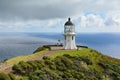Cape Reinga Lightouse at the northern-most tip of New Zealand Royalty Free Stock Photo
