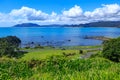 Cape Runaway, New Zealand, seen from Waihau Bay