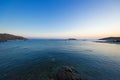 Cape Sounio at the dusk