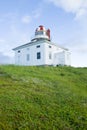 Cape Spear Lighthouse Newfoundland Royalty Free Stock Photo