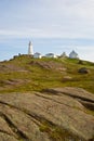Cape Spear Lighthouse, St-Johns, Newfoundland Royalty Free Stock Photo