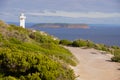 Cape Spencer Lighthouse - Innes National Park, South Australia Royalty Free Stock Photo