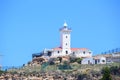 Cape St. Blaize Lighthouse against a clear blue sky in Mossel Bay, South Africa Royalty Free Stock Photo