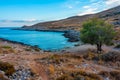 Cape Tenaro at Peloponnese peninsula in Greece Royalty Free Stock Photo
