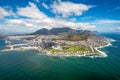 Cape Town and the 12 Apostels from above