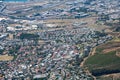 Cape Town city View from Table Mountain Royalty Free Stock Photo