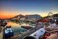 Cape Town Harbour, South Africa Royalty Free Stock Photo