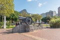 Memorial for artillerymen in the Company Gardens in Cape Town