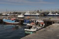 Fishing boats, Port of Cape Town, South Africa. Royalty Free Stock Photo