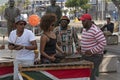 Band playing on waterfront Cape Town