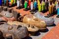 African Curios on sale on Camps Bay street