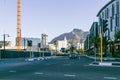 Cape Town street during a quite day Royalty Free Stock Photo
