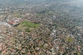 Cape Town suburb aerial view