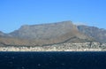 Cape Town and Table Mountain Royalty Free Stock Photo