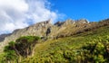 Cape Town, Table Mountain landscape, South Africa Royalty Free Stock Photo