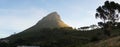 Cape Town Table Mountains in South Africa. Royalty Free Stock Photo
