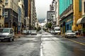 Cape Town traffic in main street near the waterfront, South Africa