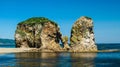 Cape Velikan, stone giant nature sculpture, Sakhalin Russia