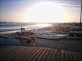 Cape verde beach Royalty Free Stock Photo