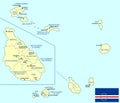 Cape Verde map - cdr format