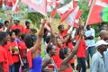 Cape Verde Political Campaign Royalty Free Stock Photo