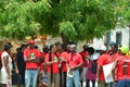 Cape Verde Political Campaign Royalty Free Stock Photo