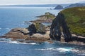 Cape Vidio coastline (Asturian coast, Spain).