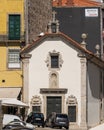 Capela de Nossa Senhora do O in Ribeira, a historic neighborhood of Porto, Portugal.