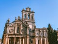 The Capela dos Ossos, Chapel of Bones in Evora Portugal Royalty Free Stock Photo