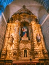 The Capela dos Ossos, Chapel of Bones in Evora Portugal Royalty Free Stock Photo