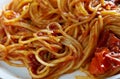 Capellini pasta Royalty Free Stock Photo