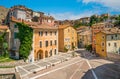 Scenic sight in Capena, picturesque village in the Province of Rome, Lazio, Italy.