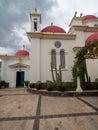 Greek Orthodox church of the Twelve Apostles, Capernaum, Israel Royalty Free Stock Photo