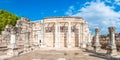 Capernaum synagogue Royalty Free Stock Photo