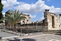 Capernaum synagogue Royalty Free Stock Photo