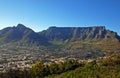 Capetown and Table Mountain(South Africa) Royalty Free Stock Photo