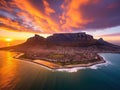 Capetown Table Mountain South Africa Royalty Free Stock Photo