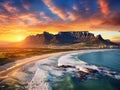 Capetown Table Mountain South Africa Royalty Free Stock Photo