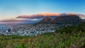 Capetown Table Mountain South Africa Royalty Free Stock Photo