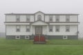 Capeway Motel in the fog