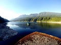 Capilano Lake, Vancouver VC Canada Royalty Free Stock Photo