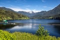 Capilano Reservoir Mountains Vancouver British Columbia Royalty Free Stock Photo