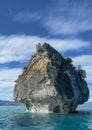 Marble Chapel at General Carrera Lake, Chilean Patagonia Royalty Free Stock Photo