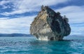 Marble Chapel at General Carrera Lake, Chilean Patagonia Royalty Free Stock Photo