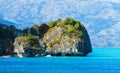 Capillas de Marmol island in Puerto Rio Tranquilo, Carretera Austral tourist attraction excursions on boat